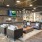 lounge room with modern decor and ample seating