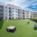 dog park area with spacious green turf